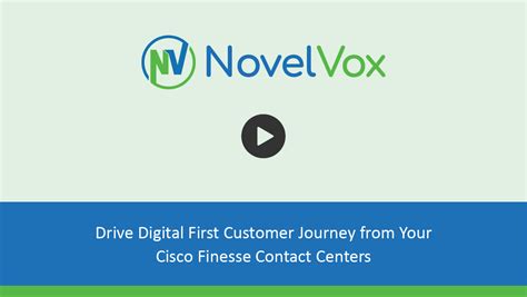 Drive Digital First Customer Journey From Your Cisco Finesse Contact