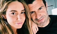 La cariñosa felicitación de Luis Figo a su hija Daniela, una belleza ...