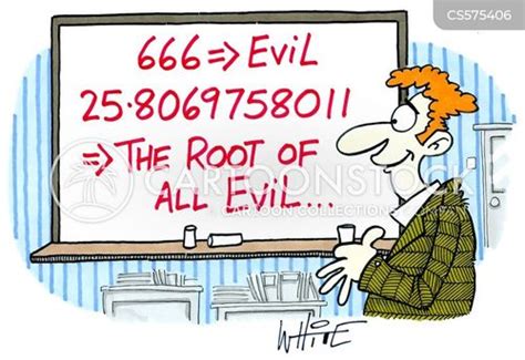 Satanic Number Cartoons And Comics Funny Pictures From Cartoonstock