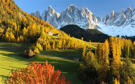 Paisaje Alpes Italianos Montaa Wallpapers Hd Desktop And Mobile