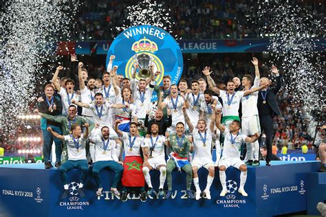 Real madrid has the most champions league titles with 13. File:Real Madrid C.F. the Winner Of The Champions League ...