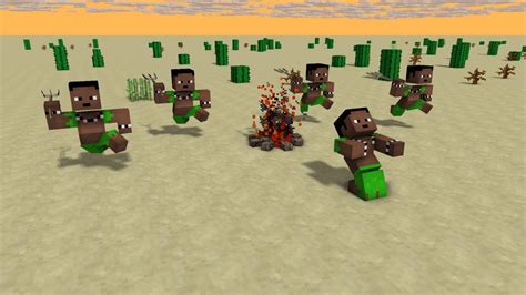 Minecraft Animation African Tribes Be Like Youtube