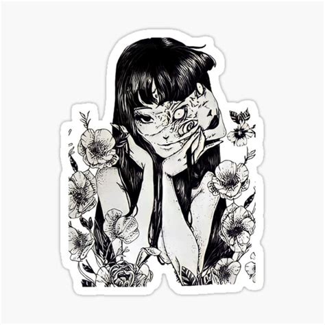 Tomie Junji Ito Unique Art Essential Sticker For Sale By