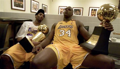 Eleven Years After Messy Breakup With Lakers Kobe And Shaq Make Up On