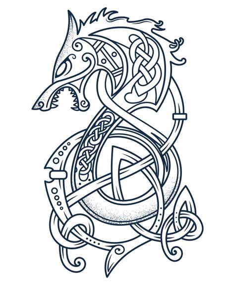 Emblem Brave Viking Viking Dragon Tattoo Norse Tattoo Viking Symbols