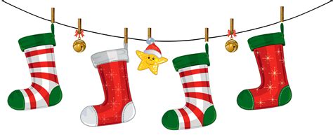 Christmas Stockings Pictures Clipart Best