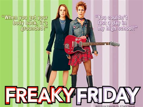 Freaky Friday Is A Film Based On The Novel Of The Same Name By