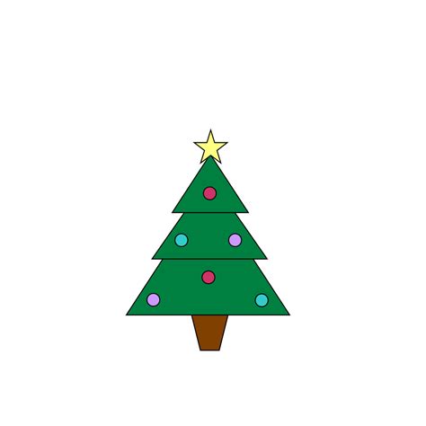 Free Christmas Tree Clip Art Images Clipart Best