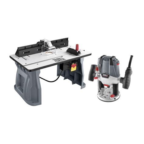 Task Force Variable Speed Plunge Corded Router With Table Included At