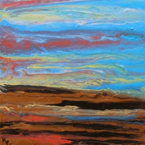 Daily Painters Of Colorado Reflections 119 6x6x7 8 Original