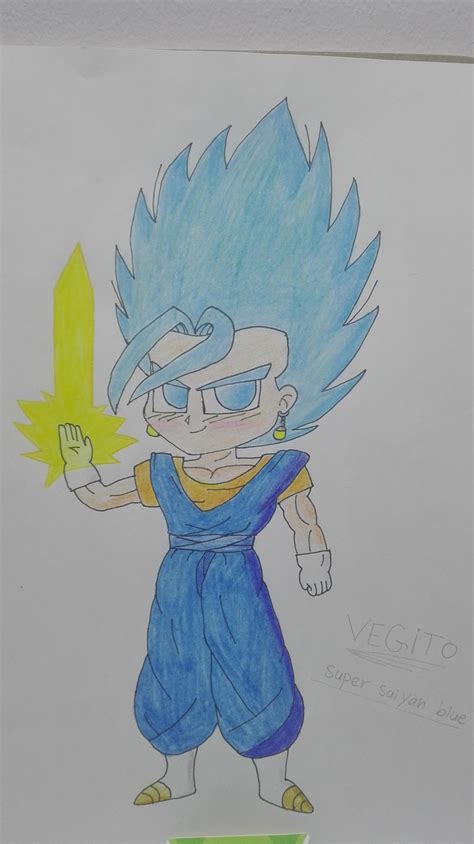 Vegito Ssj Blue By Aishaalshams On Deviantart