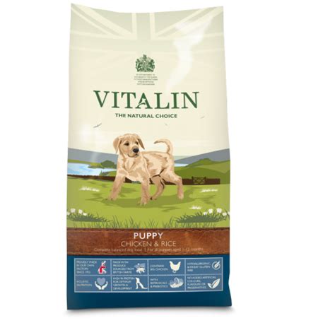 Vitalin Natural Chicken And Rice Puppy Food 12kg Chelsea Pet Shop