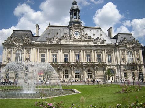The City Hall Of Tours Loire Valley Paysage Touristique Hotel De