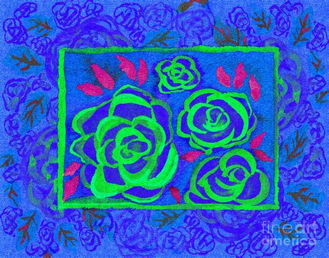 psychedelic roses summer mixed media by beverly claire kaiya fine art america