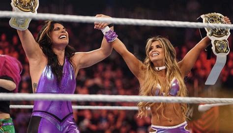 Aliyah And Raquel Rodriguez Crowned New Wwe Womens Tag Team Champions On Raw