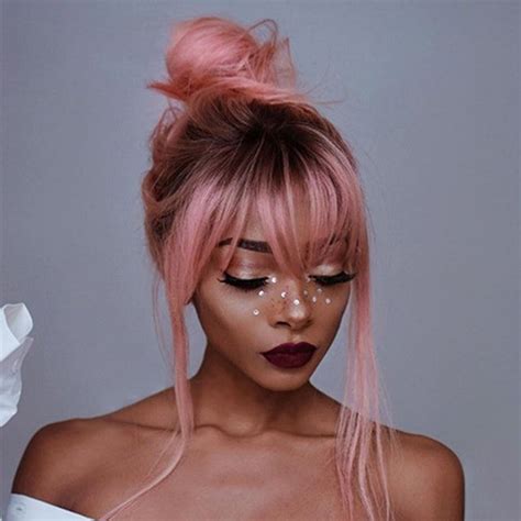 Rose Gold Hair Is 2018s Coolest Summer Beauty Trend Peach Hair