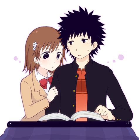 Misaka Mikoto And Kamijou Touma Toaru Majutsu No Index And 1 More