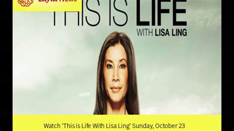 Watch This Is Life With Lisa Ling Sunday October 23 By Cnn Youtube