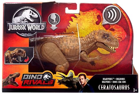 Jurassic World Fallen Kingdom Dino Rivals Ceratosaurus Action Figure Roarivores Mattel Toywiz