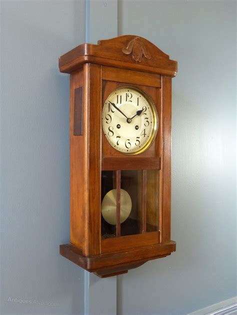 Antiques Atlas 1930s Oak Wall Clock
