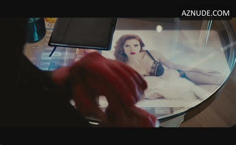 Scarlett Johansson Underwear Scene In Iron Man 2 Aznude