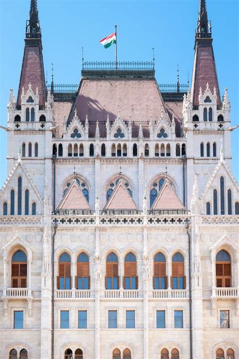 Building Of The Hungarian Parliament Stock Image Image Of Parliament