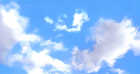 One Shots Cdm Sky  Moving Clouds Sky Anime
