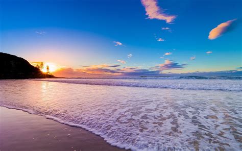 Sunset Beaches Wallpapers Download Free Pixelstalknet