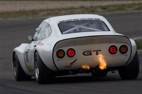 Opel Gt Group 4 Driver Ulrich Gerent 2014 Historic Grand Prix
