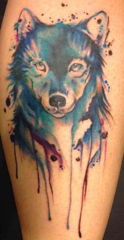 All the best watercolor wolf tattoo 29+ collected on this page. Wolf Tattoos for Men - Ideas and Inspiration for guys