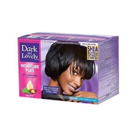 Dark Lovely Moisture Plus No Lye Relaxer Kit For Regular Hair