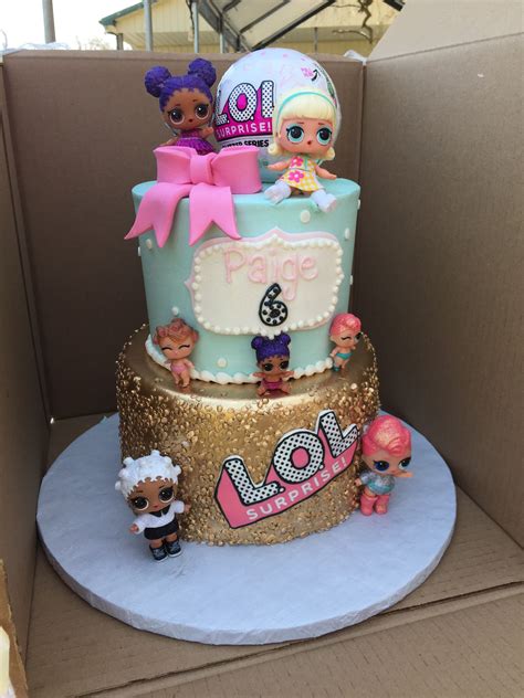 My Daughters Lol Surprise Birthday Cake Surprise Birthday Cake Doll