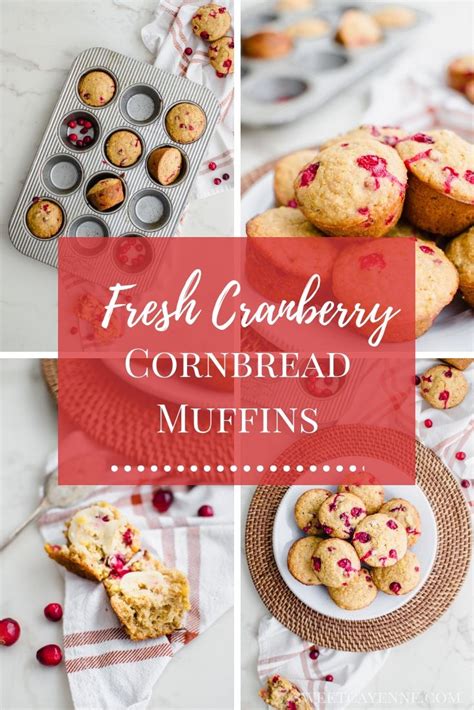 Cornbread salad works well with cold leftover blackeyes and drained very dry collards or turnip greens, or all the makin's for coleslaw. Fresh Cranberry Cornbread Muffins - Moist and Delicious ...