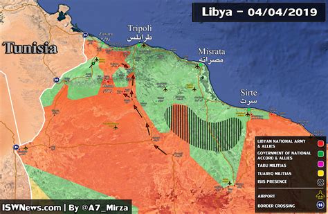 Latest Updates On Libya 4 April 2019 Lnas Operation To Occupy The