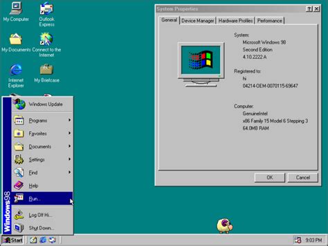 Windows 98 Online Y En Tu Navegador Neoteo
