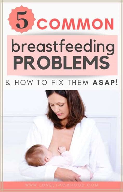 5 Common Breastfeeding Problems And Solutions To Fix Them Asap