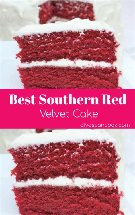 Do you love red velvet cake? Best Southern Red Velvet Cake Recipe - Yummy Recipes