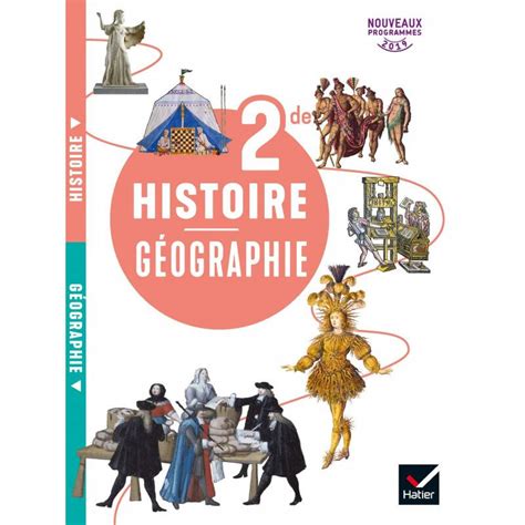 Histoire Géographie 2de Grand Format Edition 2019 Rentrée Scolaire