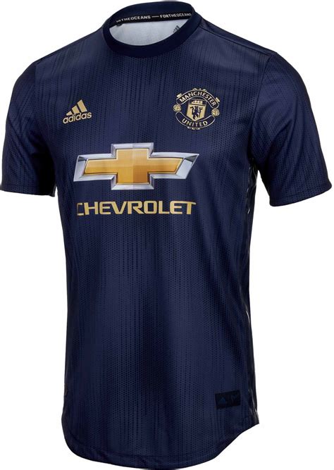 adidas Manchester United 3rd Authentic Jersey 2018-19 - SoccerPro