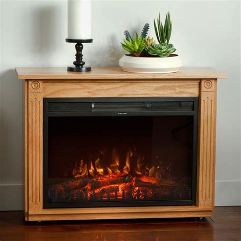 Maybe you would like to learn more about one of these? The Original Dutchman™ Amish Electric Fireplace -Light Oak ...