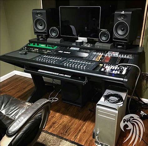 Home Music Studio Ideas Home Studio Desk Music Studio Room Recording