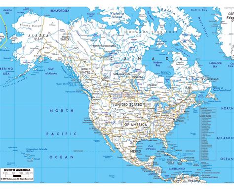 Maps Of North America And North American Countries Collection Of Maps