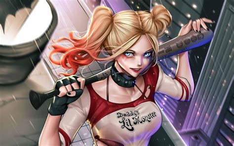 X Art Of Harley Quinns Wallpaper X Resolution Hd K