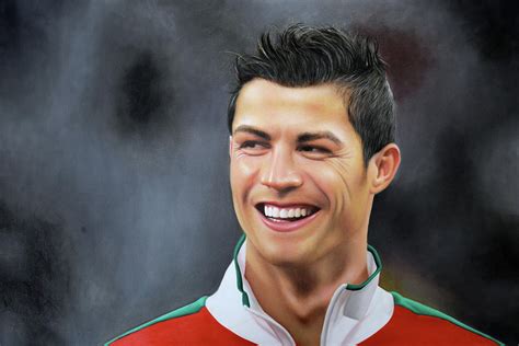 Ronaldo Oil Painting Painting By One Art Fine Art America