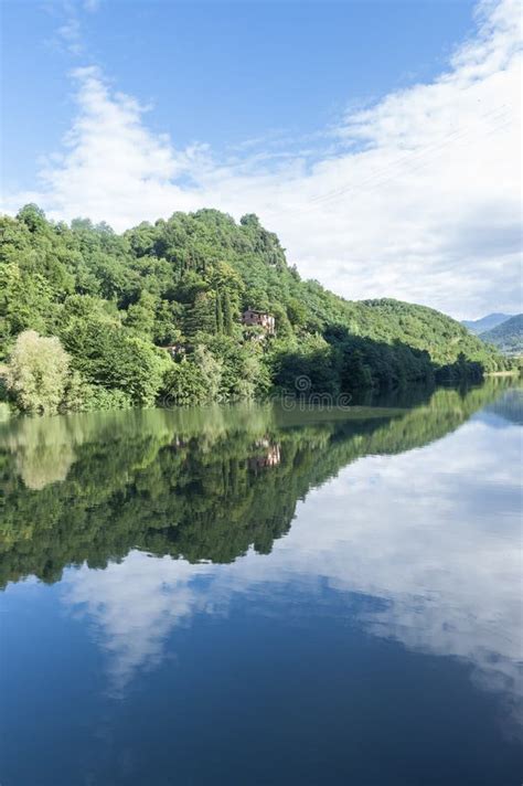 Serchio River Tuscany Italy Stock Photo Image Of Nature Summer