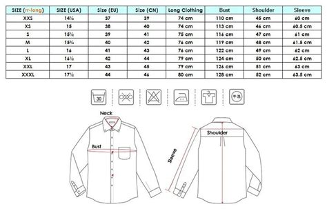 Asdesignsponge Jcpenney Dress Shirt Size Chart