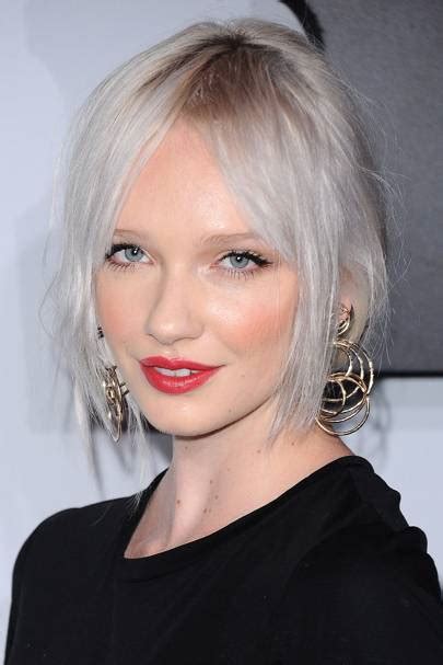 Grey Hair Colours Celebrities With Silver Grey Hair Dye