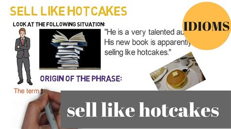 Sell Like Hotcakes Idiom Youtube
