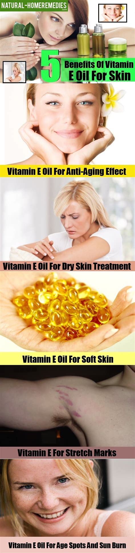 In recent years, vitamin e supplements have become popular as antioxidants. 5 Benefits Of Vitamin E Oil For Skin - Natural Home ...