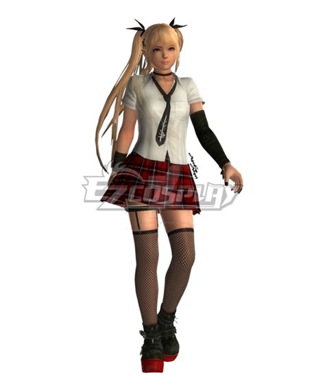 Anime Game Azur Lane Dead Or Alive Marie Rose Cosplay Costume Lovely
